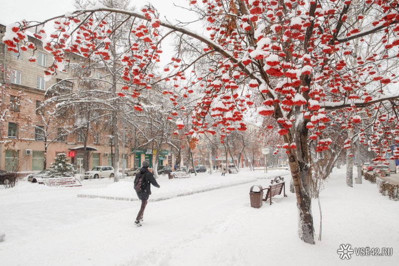 Зимний город Кемерово