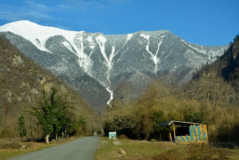 Гагры Абхазия зима