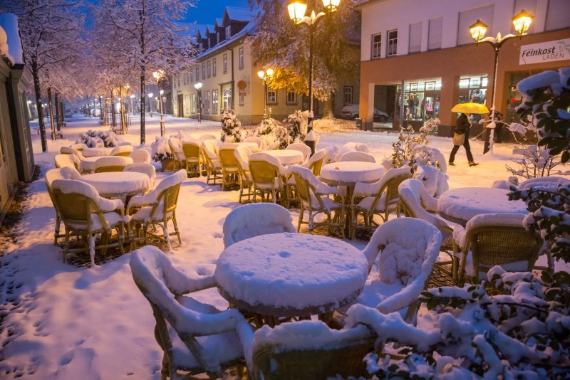 Зальцбург Австрия зимой
