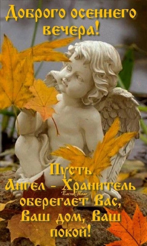 Осень с ангелочками