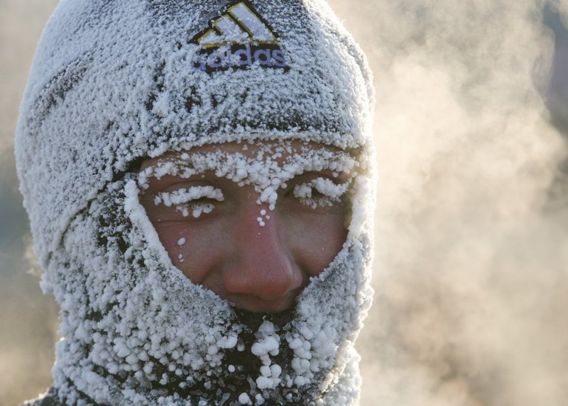 Морозы зима в России