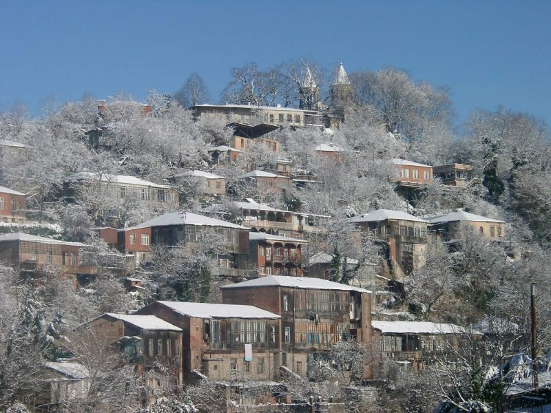 Зимняя Грузия Кутаиси