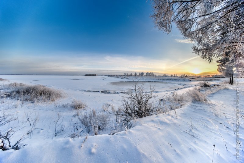 Волга Ярославль зима