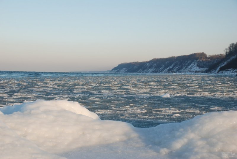 Черное море зимой