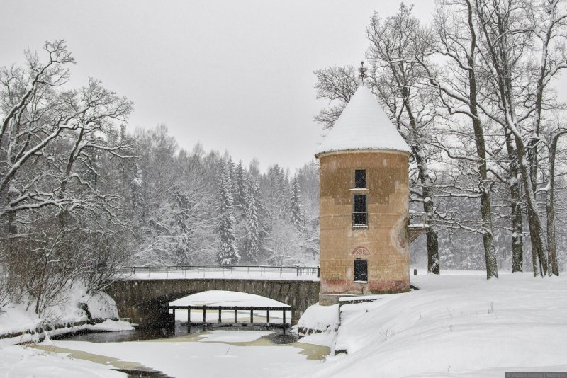 Музей-заповедник Павловск зимой