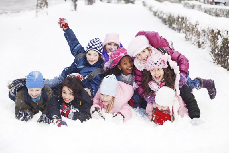 Развлечения зимние в детском саду