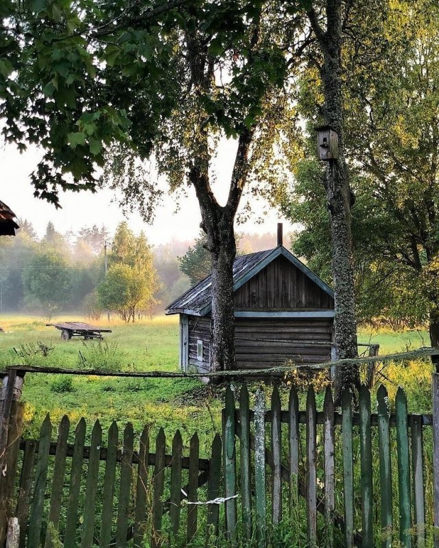 Пейзаж деревни