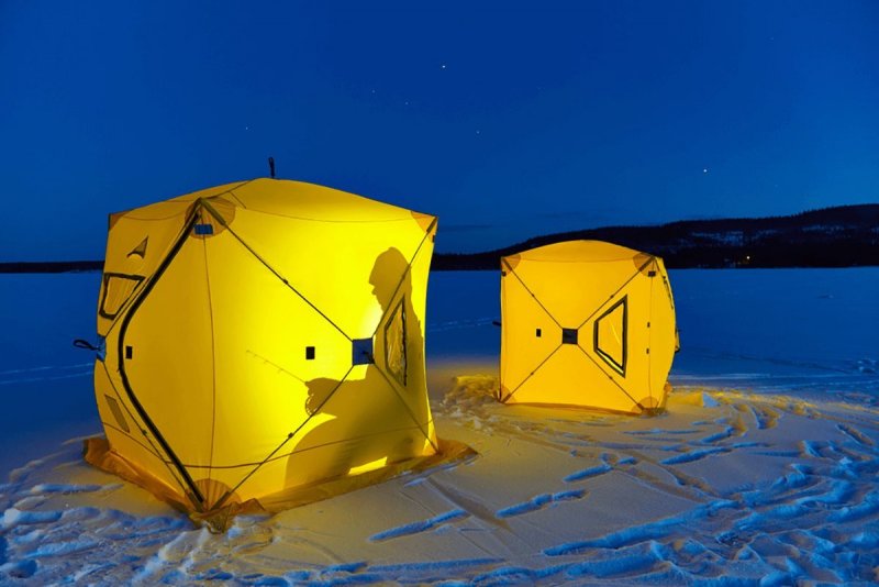Палатка Фишерман куб для зимней рыбалки