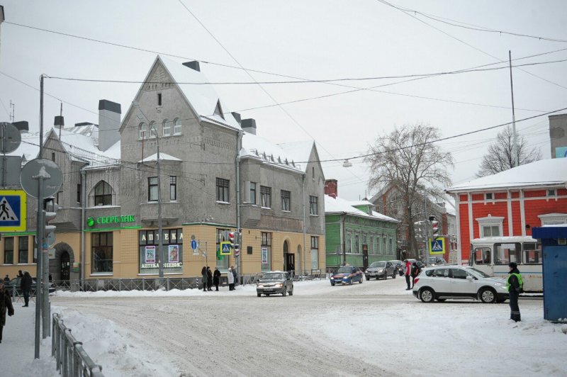 Карелия зимой город Сортавала