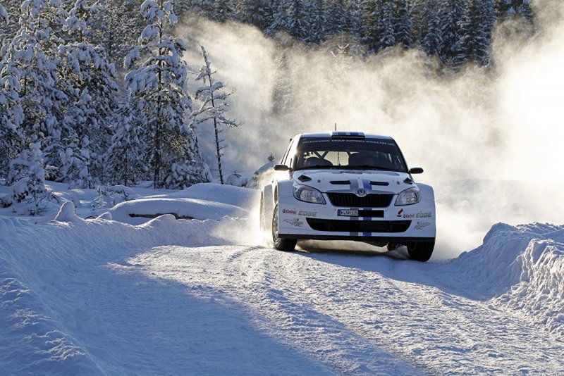 Skoda Fabia WRC Winter