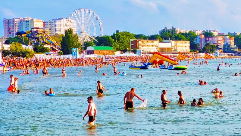 Витязево море цветет 2022