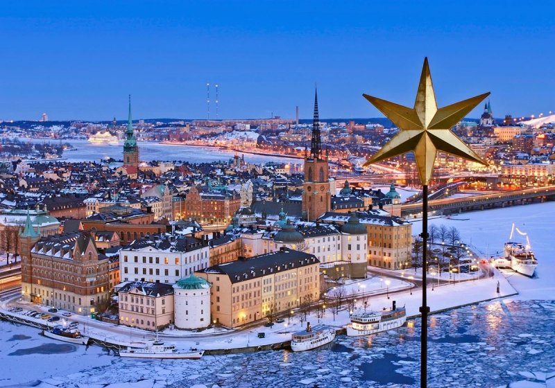Хельсинки зима
