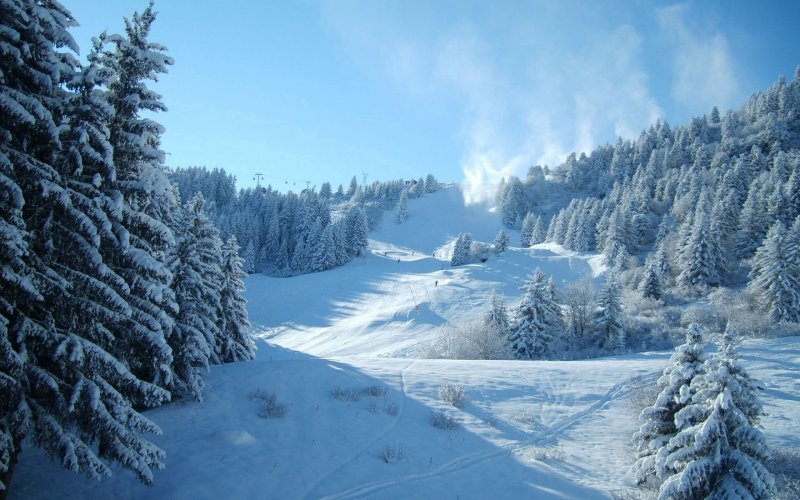 Природа Урала зима