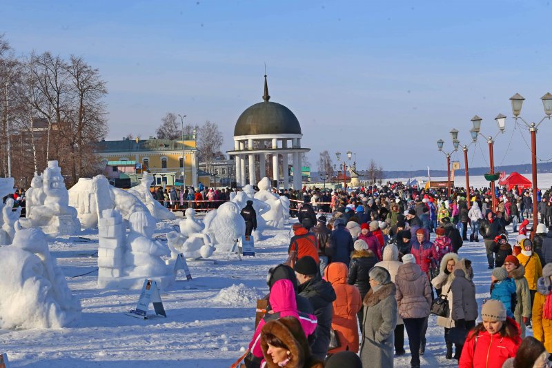 Петрозаводск зима 2021