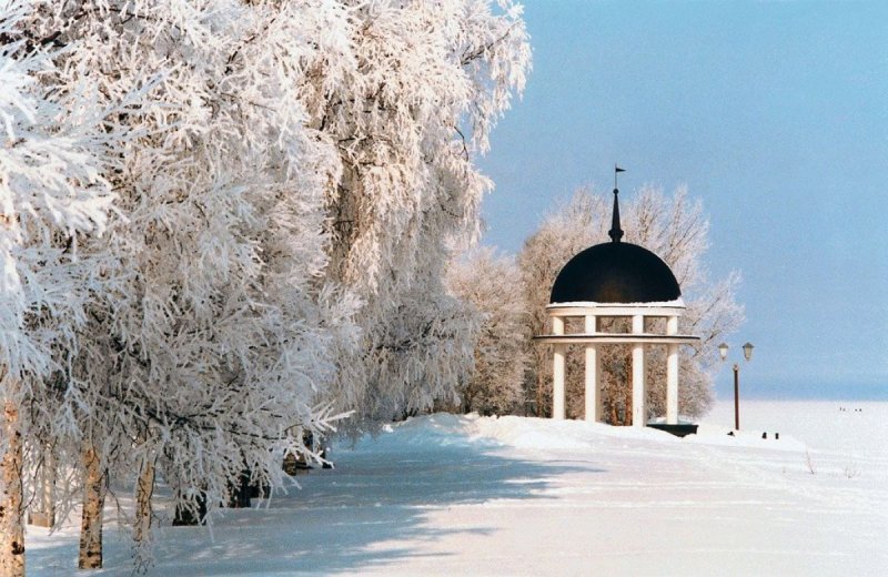 Зимняя Ротонда Петрозаводск