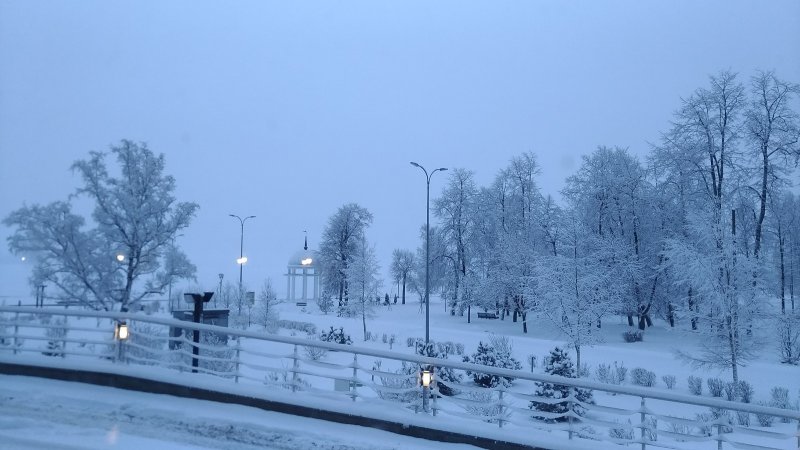 Карелия зимой Петрозаводск
