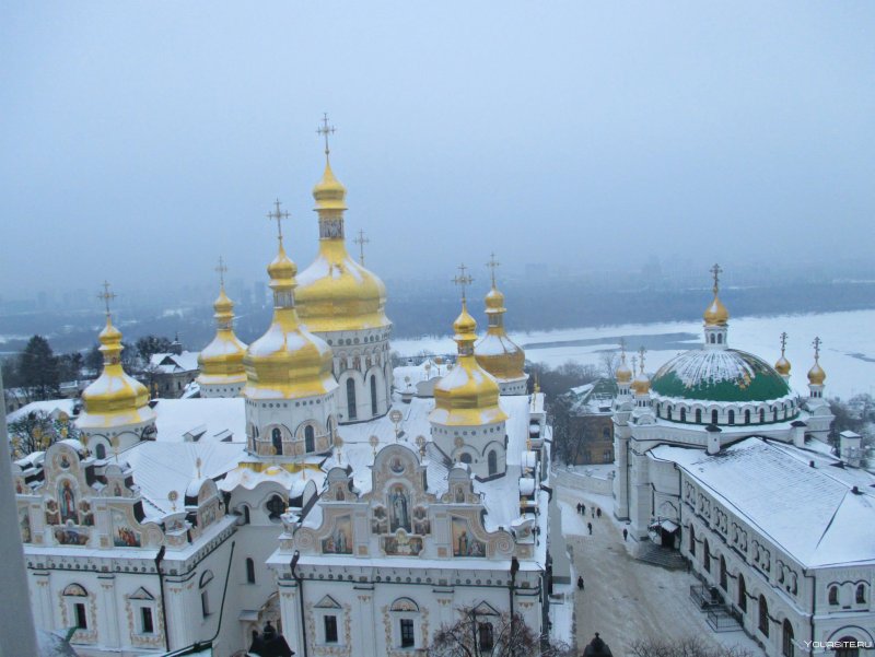 Украина Киев зима