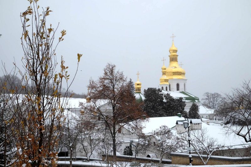 Киев панорама Киево Печерского монастыря