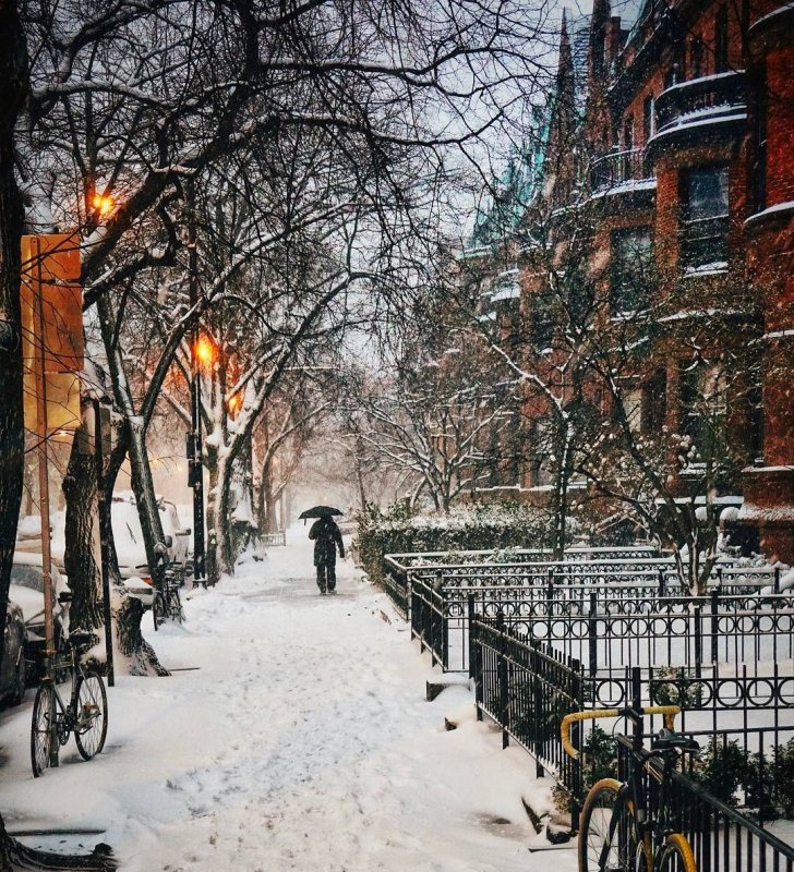 Зимний Бостон (США)