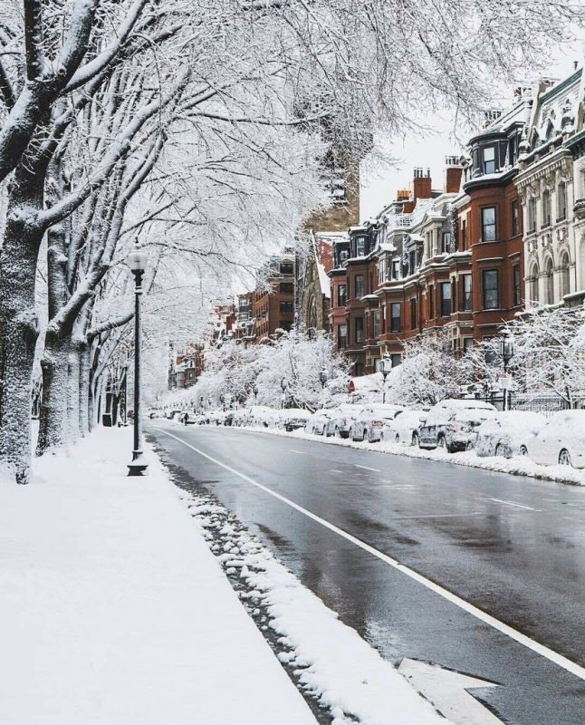 Снежный Бостон