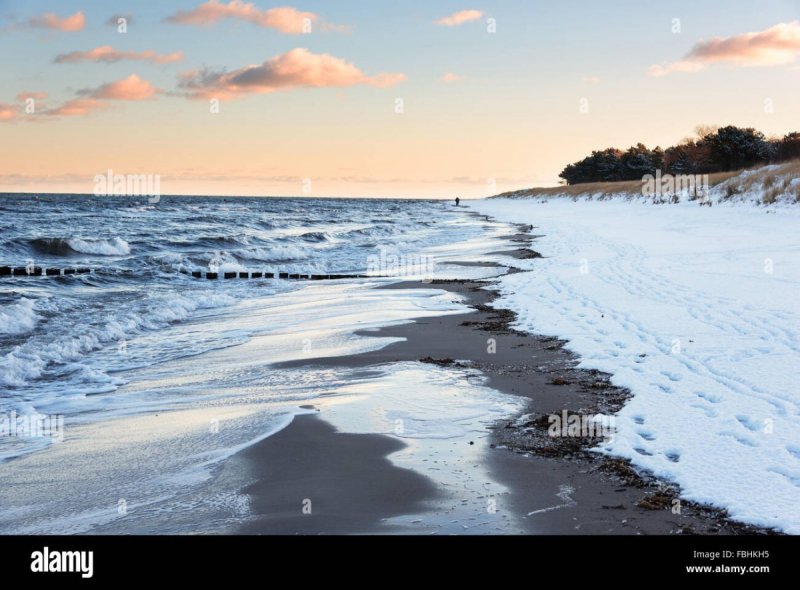 Зимнее Балтийское море