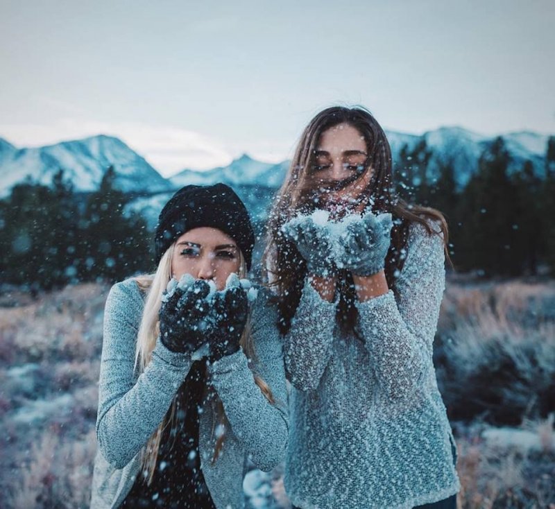 Подруги зимой