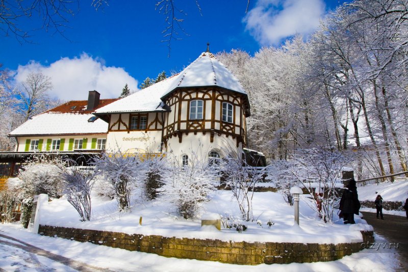 Бавария Германия зима