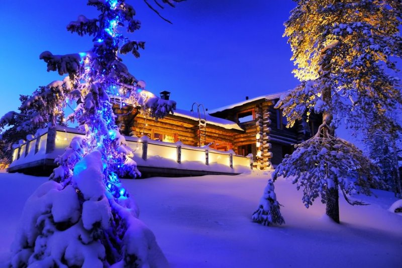 Зимняя Финляндия красивые места