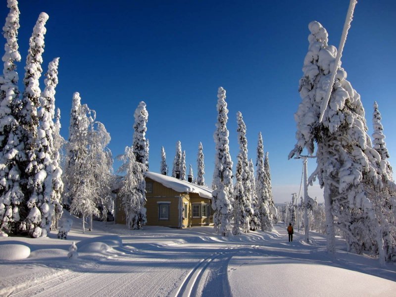 Лапландия Финляндия климат