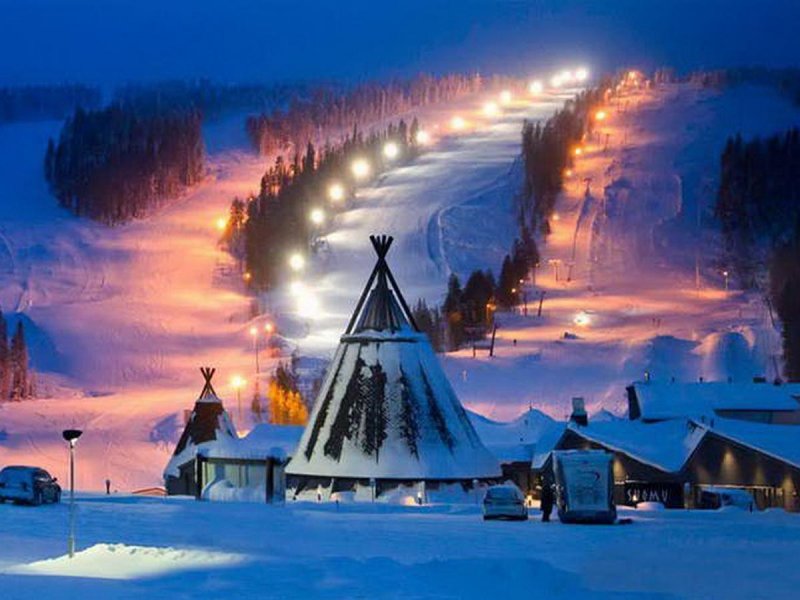 Финляндия фото зимой Лапландия