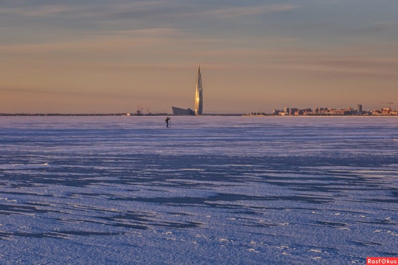 Финский залив Зеленогорск зима