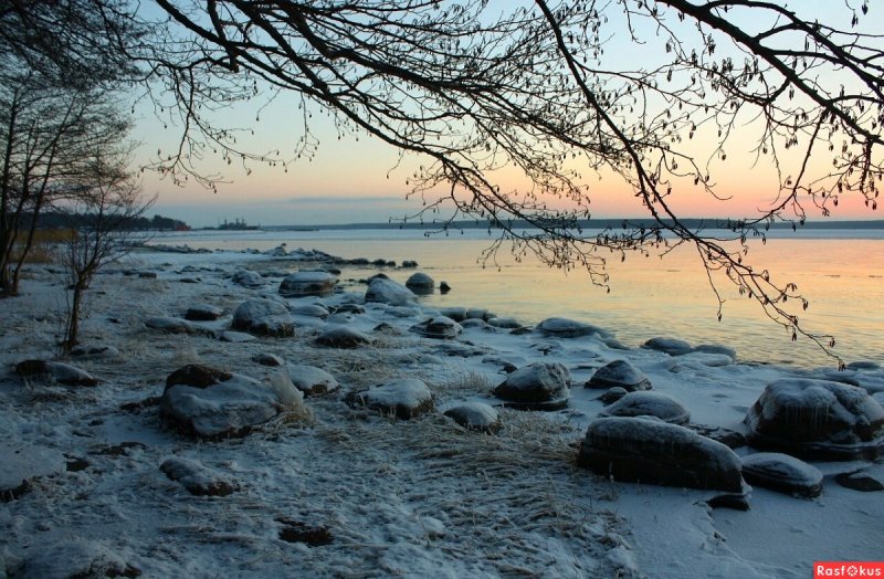 Зимние пейзажи финского залива