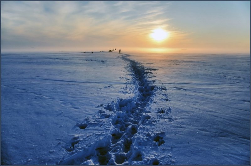 Финский залив зима