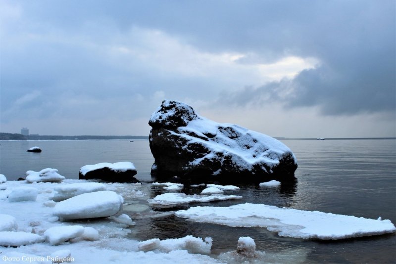 Балтийское море зимой