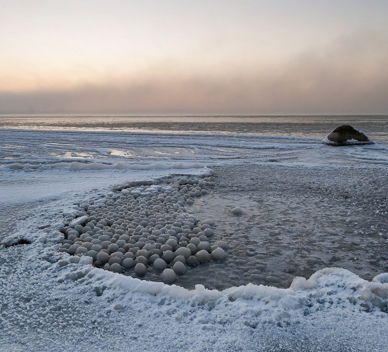 Зеленогорск финский залив зимой