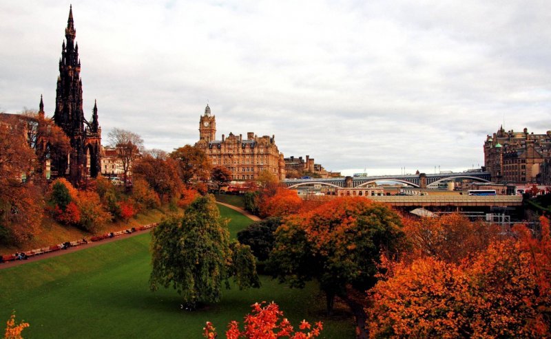 Осенний Эдинбург