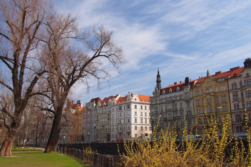 Прага в марте