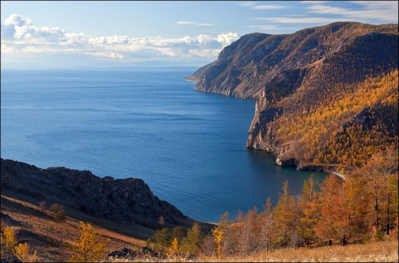Иркутск Байкал осень