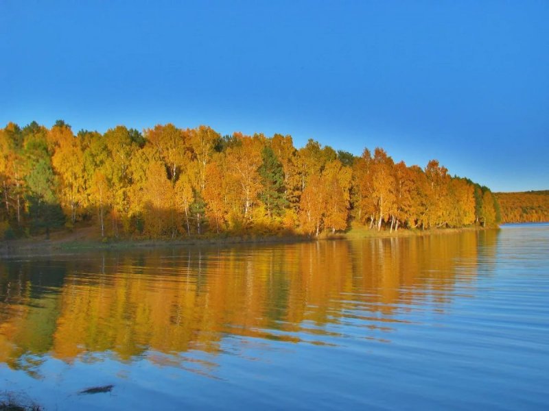 Остров Ольхон на Байкале осенью