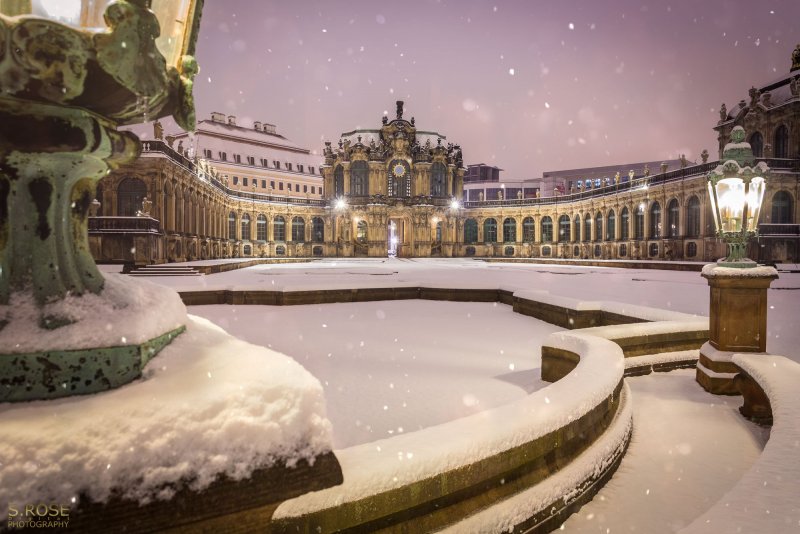 Зимний Дрезден