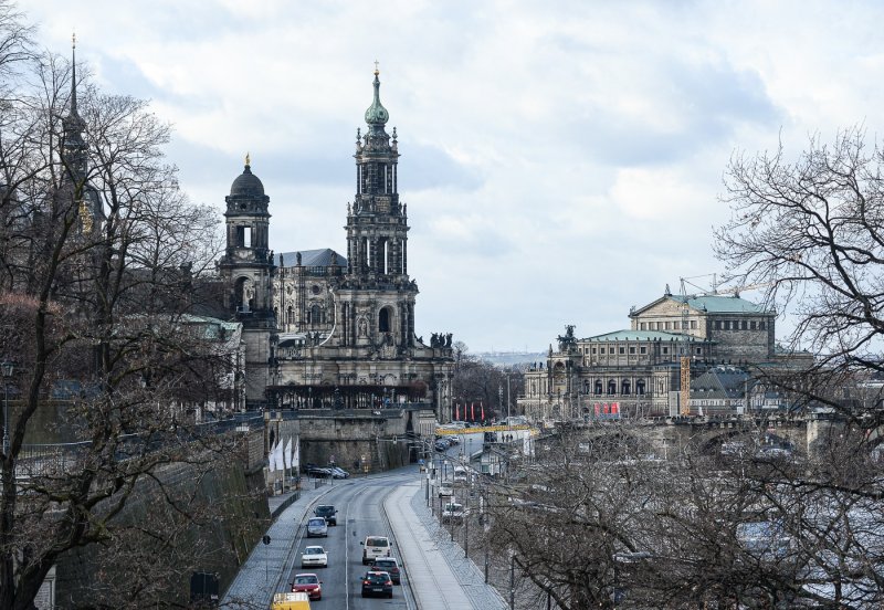 Дрезден 1900 зима