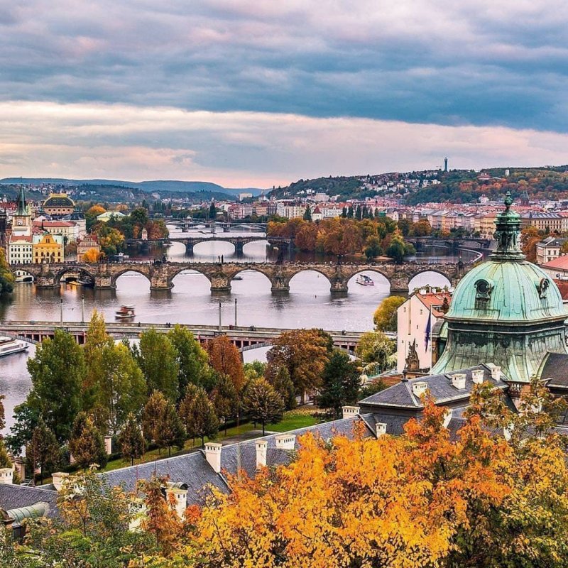 Прага красота