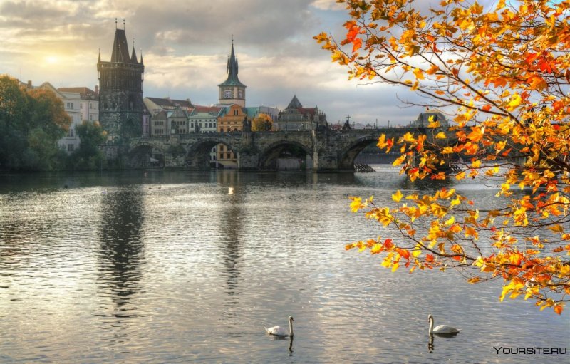 Чехия Прага в октябре