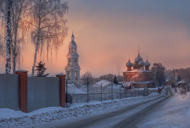 Нерехта Костромская область зимой