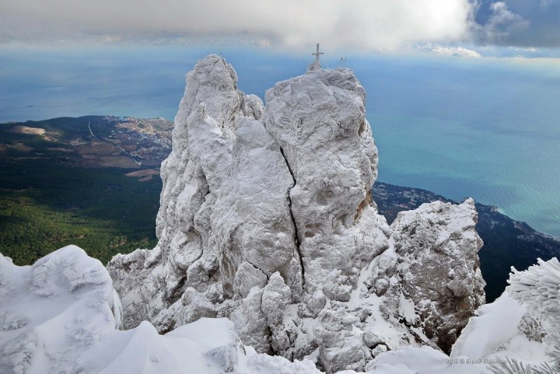Ай-Петри Крым гора зима