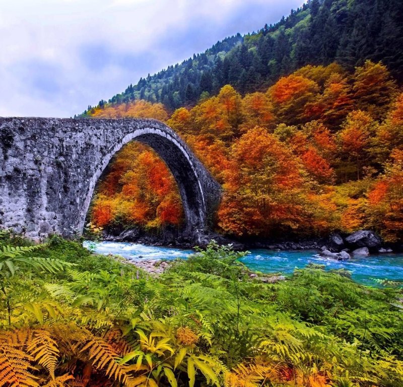 Природа осенью в Турции