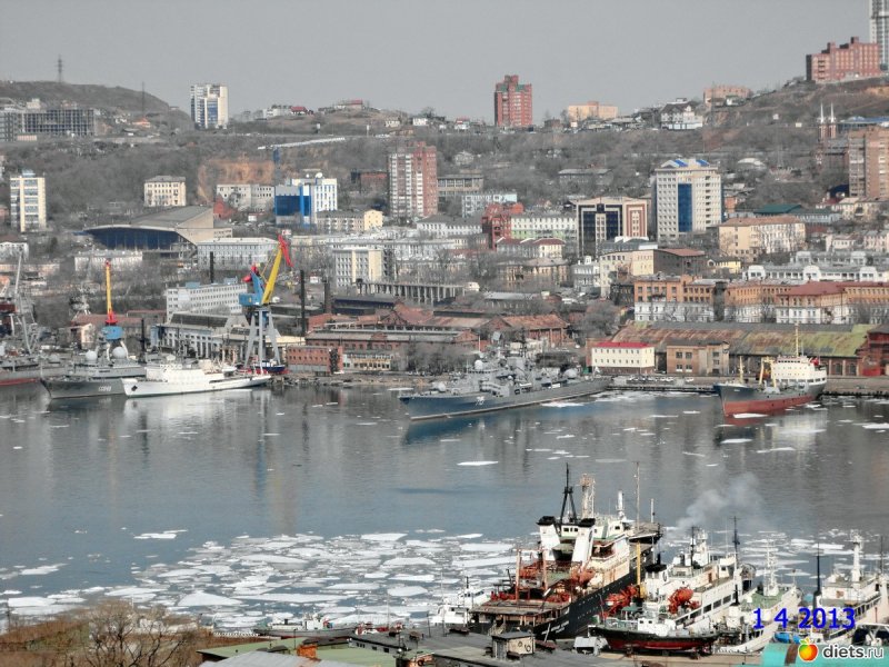 Владивосток весной
