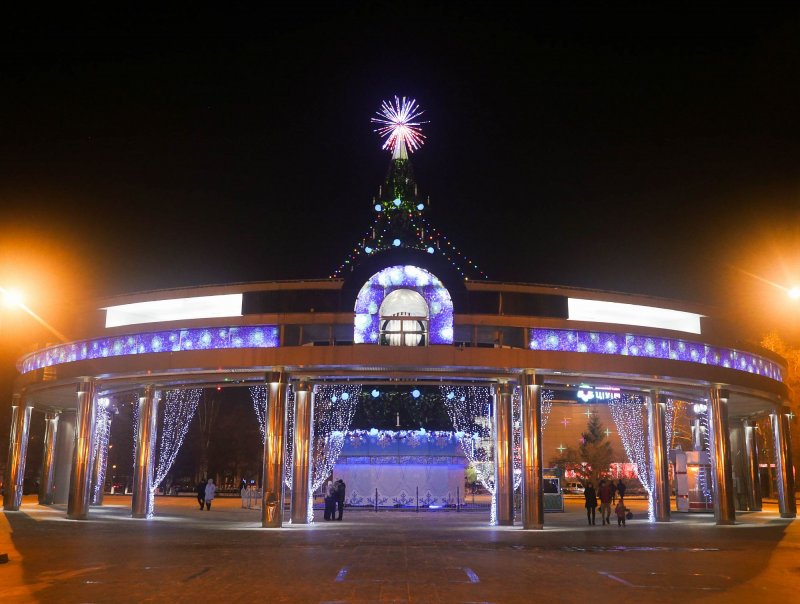 Площадь цветного бульвара Тюмень