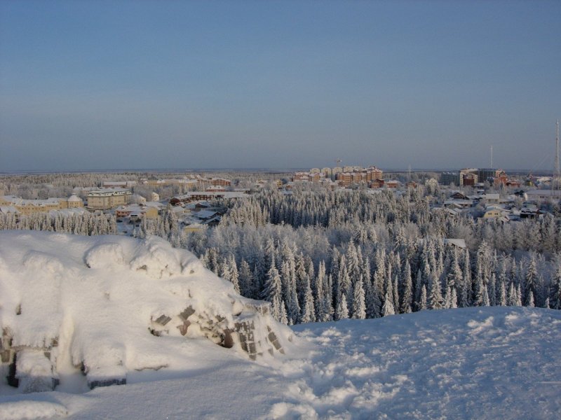 Зима в Ханты-Мансийске