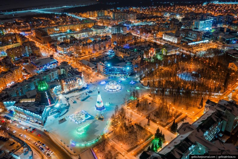 Ханты-Мансийск зимой